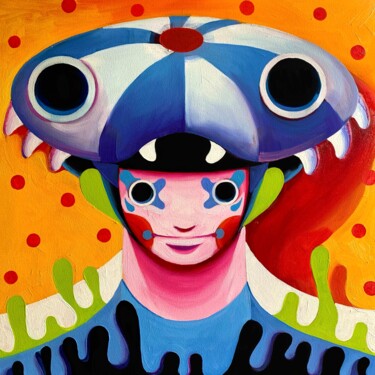 绘画 标题为“Ant” 由Dmitrii Filimonov, 原创艺术品, 油