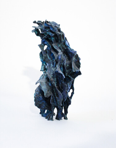 Sculpture titled "Damnaa" by Atelier Loglisci, Original Artwork, Wood