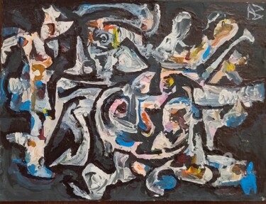 Painting titled "Without Power (7,20…" by Andrew Walaszek, Original Artwork, Acrylic