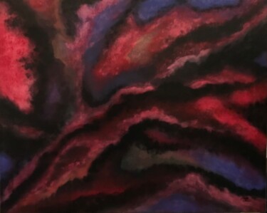 Ciel ténébreux Peinture intitulée "Ciel ténébreux" par Chantal Gosselin, Œuvre d'art originale, Acrylique Monté sur Châssis en bois