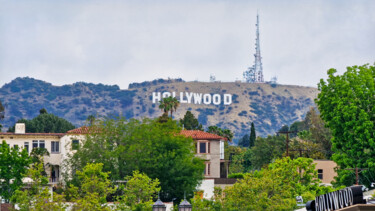 Hollywood Sign, Mount Lee in Los Angeles, California 제목이 "Hollywood Sign, Mou…"인 사진 Emaga Travels ✈️ By Emaga.Art 🎨로, 원작, 디지털