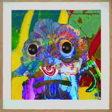 数字艺术 标题为“wco24...peinture nu…” 由Laurent Pradat, 原创艺术品, 数字油画