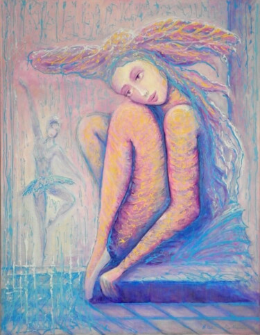Peinture intitulée "Moment" par Bohdan Wincenty Łoboda, Œuvre d'art originale, Acrylique