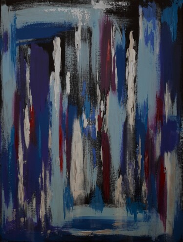 Dreams, Variation #22-08 Painting titled "Dreams, Variation #…" by Julia Leon, Original Artwork, Acrylic Mounted on Wood Stretcher frame
