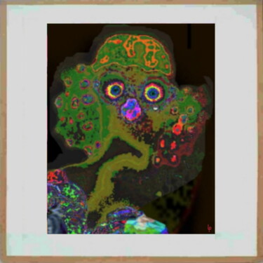 数字艺术 标题为“Wc025...peinture nu…” 由Laurent Pradat, 原创艺术品, 数字油画