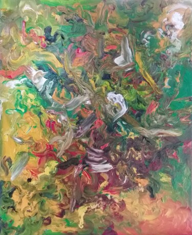 Peinture intitulée "Nouvelle collection…" par Isabelle Ilic, Œuvre d'art originale, Huile