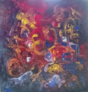 Peinture intitulée "Nouvelle collection…" par Isabelle Ilic, Œuvre d'art originale, Huile