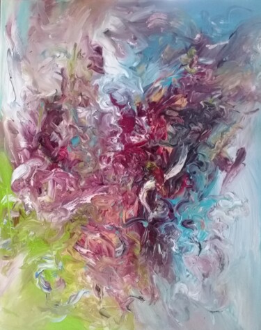 Peinture intitulée "Nouvelle collection…" par Isabelle Ilic, Œuvre d'art originale, Huile