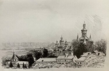 图画 标题为“Kiev” 由Pierre Vastchenko, 原创艺术品, 石墨