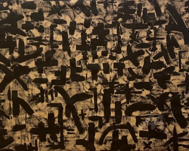绘画 标题为“SIMPLY BLACK” 由Iztok Retar, 原创艺术品, 丙烯