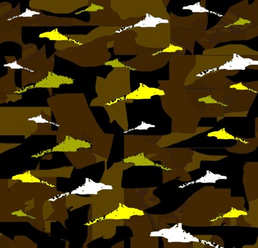 Sharks Crossing 1b12h 摄影 标题为“Sharks Crossing 1b1…” 由Ken Lerner, 原创艺术品, 数码摄影