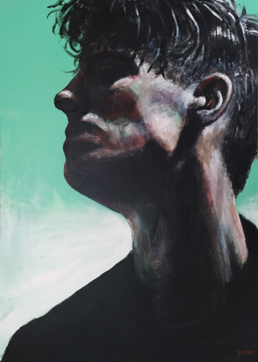 绘画 标题为“Portrait (n°1)” 由David Stany Garnier, 原创艺术品, 丙烯