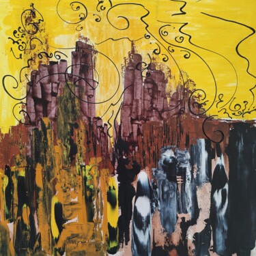 Painting titled "Joyland" by Atignas Art, Original Artwork, Acrylic