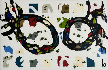 绘画 标题为“Homes” 由Lo Doré (Lo), 原创艺术品, 丙烯