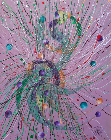 Painting titled "1967" by Dragos Bagia, Original Artwork, Oil