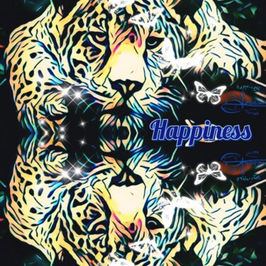 数字艺术 标题为“Happiness2” 由Thomas Blondeau-Dumoulin, 原创艺术品, 2D数字工作