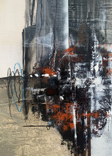 Photographie intitulée "Grey over brown (pr…" par Tatiana Malinovscaia, Œuvre d'art originale, Photographie numérique