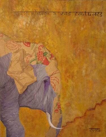 Peinture intitulée "Tribute to Dick Ann…" par O.M.A., Œuvre d'art originale, Acrylique