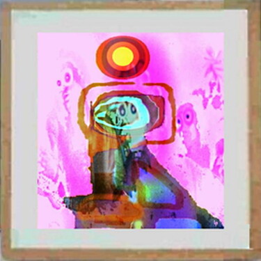 数字艺术 标题为“B36...peinture numé…” 由Laurent Pradat, 原创艺术品, 数字油画