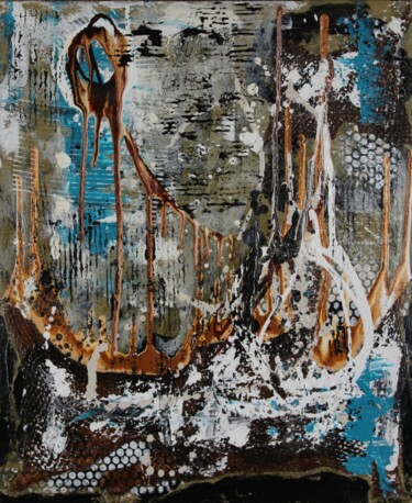 Peinture intitulée "Le Prix de l’Effort" par Marie-Paule Nesséré Allaert, Œuvre d'art originale, Acrylique Monté sur Châssis…