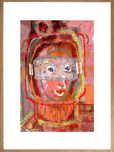 数字艺术 标题为“B49...peinture numé…” 由Laurent Pradat, 原创艺术品, 数字油画