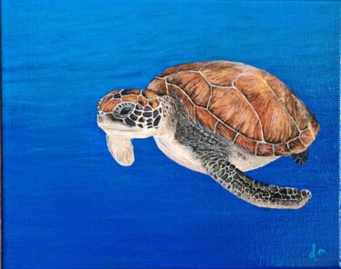 Peinture intitulée "Acrylic painting se…" par Denise Martens Art, Œuvre d'art originale, Acrylique