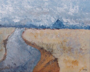 Painting titled "Comment te dire adi…" by O.M.A., Original Artwork, Acrylic