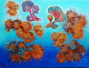Abstract sia 绘画 标题为“Abstract sia” 由Irina Minevich, 原创艺术品, 丙烯