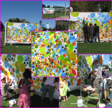 Fête de l'Automne 2010 ( à GISORS) avec enfants pour pommes.