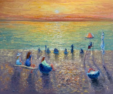 Pintura intitulada "Pacification" por Evgeniya Polyudova, Obras de arte originais, Óleo
