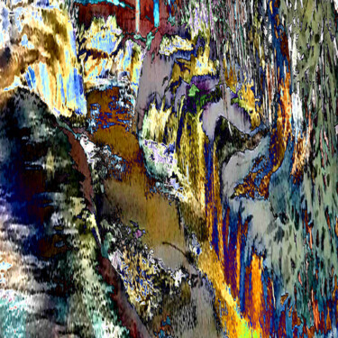 Digital Arts titled "Ballades en milieu…" by Cj Perin, Original Artwork, Digital Painting