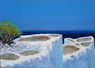 Peinture intitulée "Serifos" par Vanni 3.14, Œuvre d'art originale, Huile