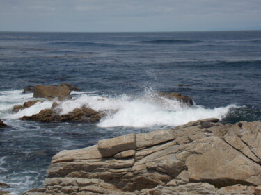 Monterey Breaker Photographie intitulée "Monterey Breaker" par Troy Wilson-Ripsom, Œuvre d'art originale, Photographie numérique