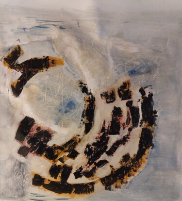 la répétition peut'elle être souhaitée, non... Painting titled "la répétition peut'…" by Monique Morellec, Original Artwork, Acrylic