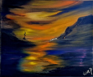 Peinture intitulée "Emotzione ## Italia" par Pascal Jung, Œuvre d'art originale, Huile