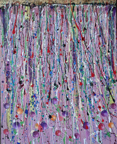 Painting titled "MADHURI" by Dragos Bagia, Original Artwork, Oil