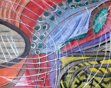 Peinture intitulée "SIN TITULO 10" par Juan Luis Gandulfo, Œuvre d'art originale, Acrylique Monté sur Châssis en bois