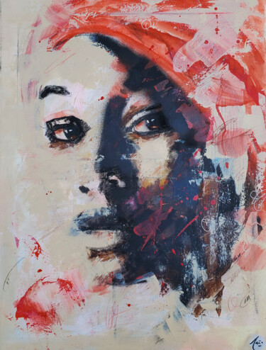 Peinture intitulée "Nebiyu" par Peïo Brocard, Œuvre d'art originale, Acrylique