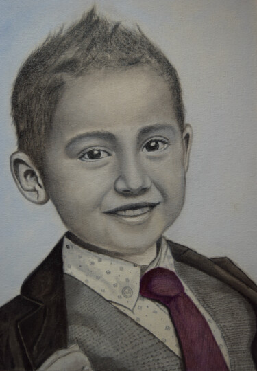 Pintura titulada "DIEGO" por Rodolfo Rivera, Obra de arte original, Oleo
