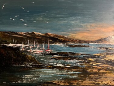 제목이 "L'anse tranquille 3"인 미술작품 Daniel Bathiard로, 원작, 기름