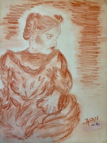 ""LAURE" Collection…" başlıklı Tablo Françoise Marchetti tarafından, Orijinal sanat, Tebeşir