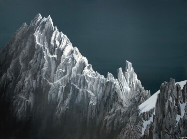 Peinture intitulée "Ombres et lumière" par Patrick Egger, Œuvre d'art originale, Acrylique Monté sur Châssis en bois