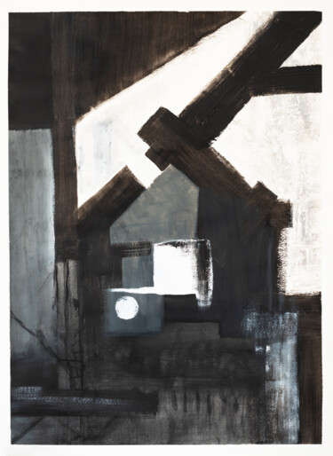 「BW_01_22」というタイトルの絵画 Salvatore Baliceによって, オリジナルのアートワーク, アクリル