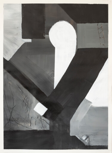 「BW_02_22」というタイトルの絵画 Salvatore Baliceによって, オリジナルのアートワーク, アクリル