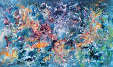 Pintura intitulada "I see you" por Luís Bastos, Obras de arte originais, Acrílico Montado em Armação em madeira