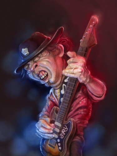 Artes digitais intitulada "Crossfire" por Renato Wilmers, Obras de arte originais, Pintura digital
