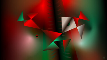 'A Complementary Mix' - 221102.1 Digital Arts titled "'A Complementary Mi…" by Rosemary Collard, Original Artwork, 2D Digital Work