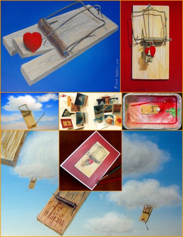 "Mousetrap" peints premiers janviers 1995-2000 à Miami-Beach 摄影 标题为“"Mousetrap" peints…” 由Applestrophe, 原创艺术品, 油