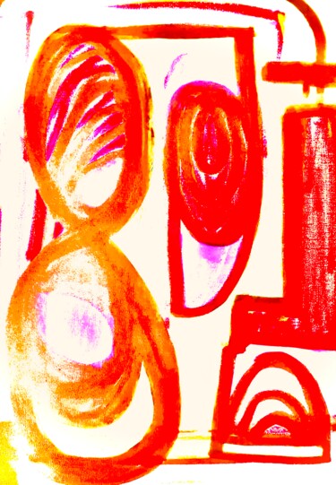 图画 标题为“Forms” 由Greg Powell, 原创艺术品, 标记