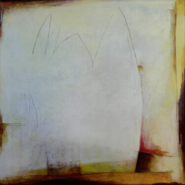 Peinture intitulée "Eclipse mental" par David García Rincón, Œuvre d'art originale, Acrylique Monté sur Châssis en bois